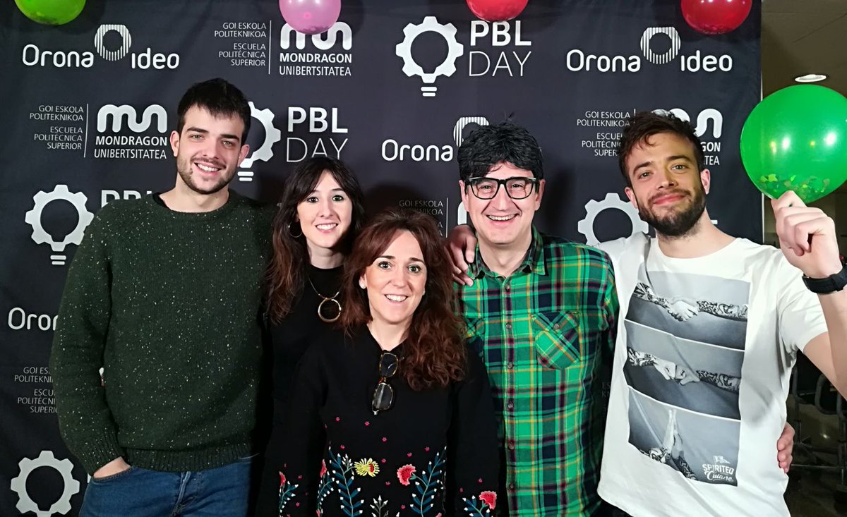MUnibertsitatea's tweet photo. Gaur #PBLDay ospatu behar dugu Orona Ideo Campusean eta gurekin dira DIDA-ko lagunak eguna topera hasteko @gaztea https://t.co/nySk8Xp7FB