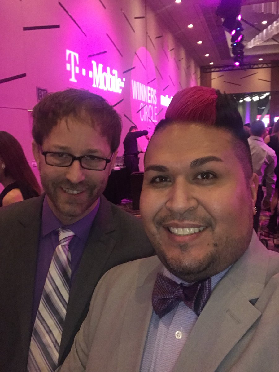 AngelSosa78's tweet photo. Thank you again T-Mobile!! Excited to have shared 15 years with you!  Having fun at the Winner Circle Banquet!  @719ECET #WC18 https://t.co/7p1wZMEudf