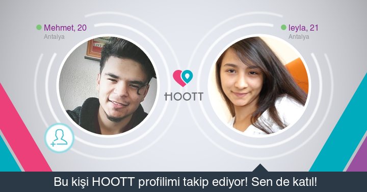 #HOOTTapp HOOTT süper! Takipçilerime gözat hemen. HOOTT ile eğlen! goo.gl/jPUaB0