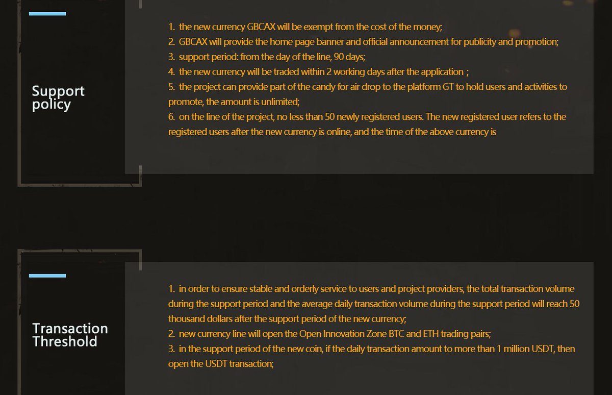 gbcax's tweet photo. GBCAX launches new currency support policy, new currency on-line 0 cost In order to better promote the development of high-quality blockchain technology projects to reduce project operating costs, GBCAX will soon launch new currency support policies:https://t.co/ck82TQbORc https://t.co/8nTm6PepA5