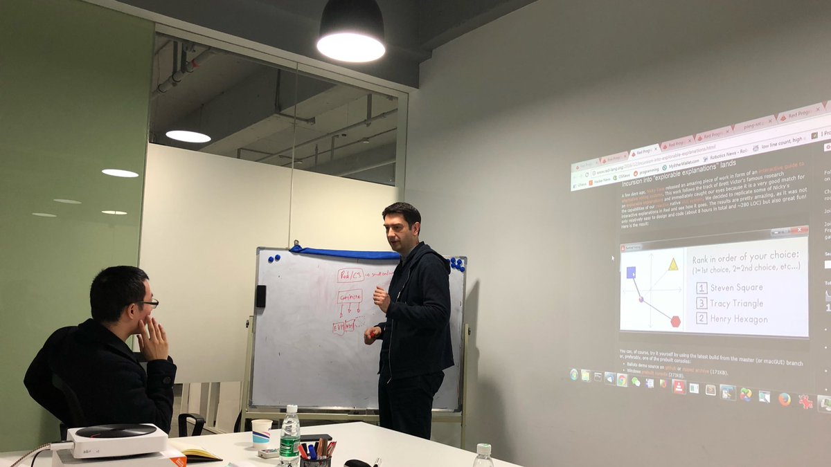 realRedToken's tweet photo. Presenting #RED technology to @NEO_Blockchain on simplifying smart contract development. @NEOnewstoday @NEO_council https://t.co/QJu0dOheVi