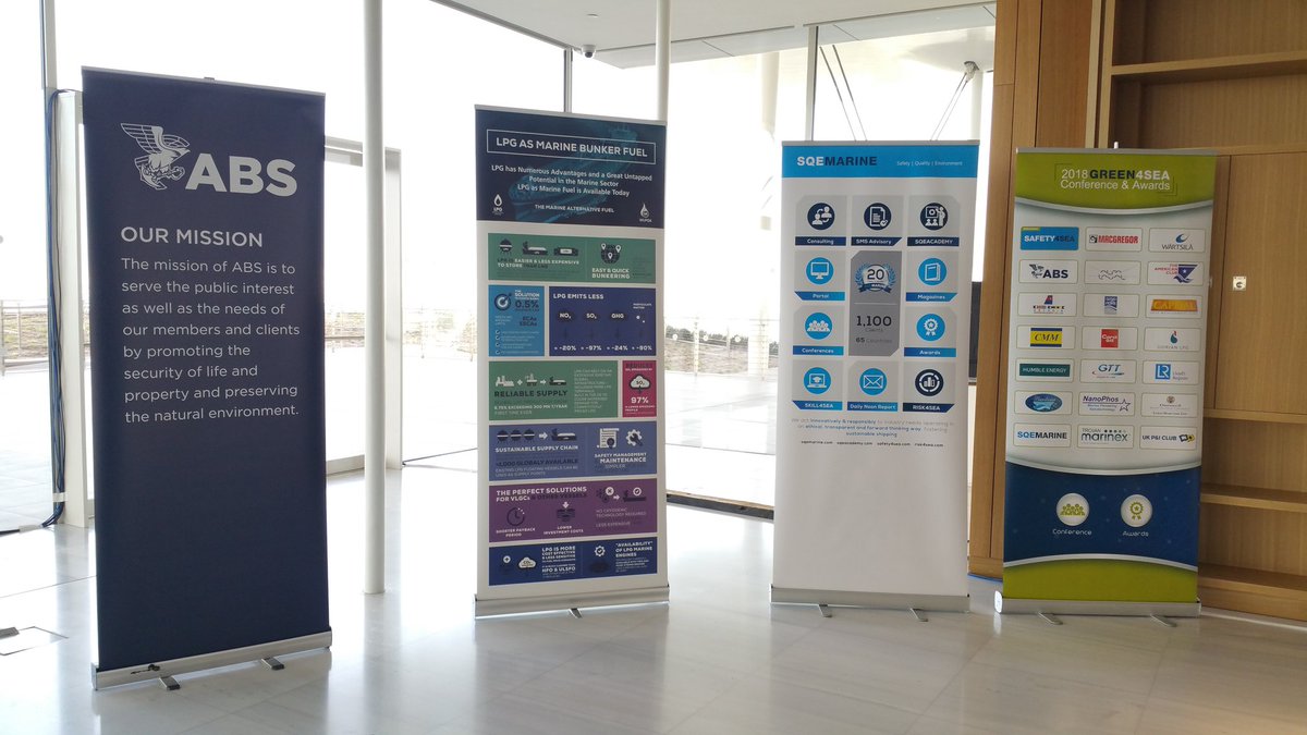 The #GREEN4SEA marine conference in Athens about to start, LPG as Marine Fuel and #WLPGA setting the scene for a promising future