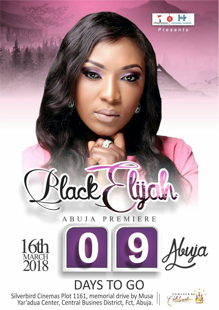 OFM_Worldwide's tweet photo. This is one Movie you don't want to miss. A biographic story told in a perspective that's totally entertaining. We have just 9 days left to see this movie in the City of Abuja @SilverbCinemas 
#BlackElijamoviepremiere
#BlackElijahMovie
#TrueStoryofApostleSuleman 
#16thMarch2018 https://t.co/HBADJgacuo