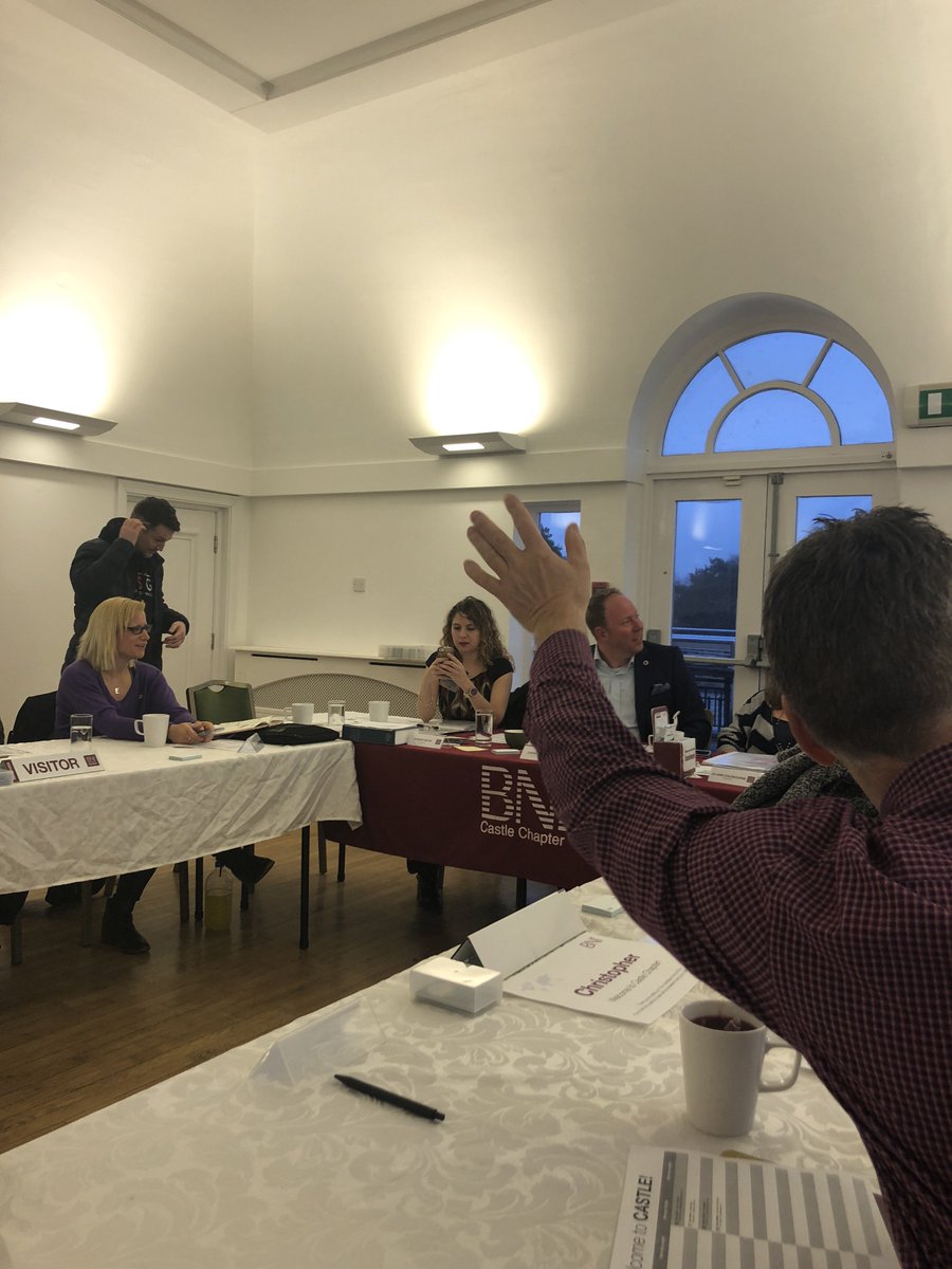 MountainWolfdm's tweet photo. Mr Paul Wells is ready for this morning’s #referralmarketing meeting 💪😂 #bninorfolk BNI Castle Chapter (Norwich) https://t.co/wz1ERnkKJi