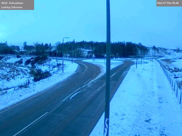 Now clear of Met Office weather warnings, but scattered snow showers likely.  Turning colder this evening with wet roads turning icy.