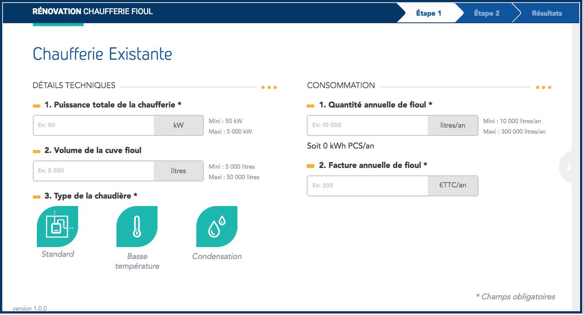 Vous avez un projet de rénovation de #chaufferie fioul au #gaznaturel ? Cet outil permet d'estimer les économies d’énergies 💰, la réduction de la facture de chauffage 📉🔥 à ainsi que celle des émissions de CO2. 👉 ow.ly/fouU30iNCN5 #rénovation