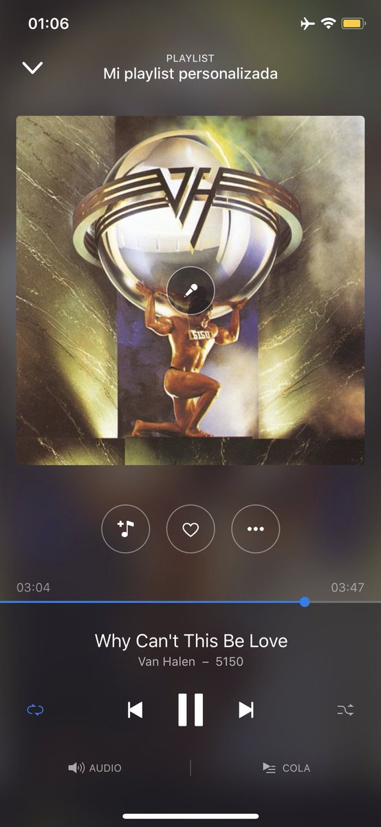 LittleGurlBblue's tweet photo. I had forgotten how good this song was 🤯 #NowPlaying @VanHalen 🤟🏼 https://t.co/rbtKyTJy2D