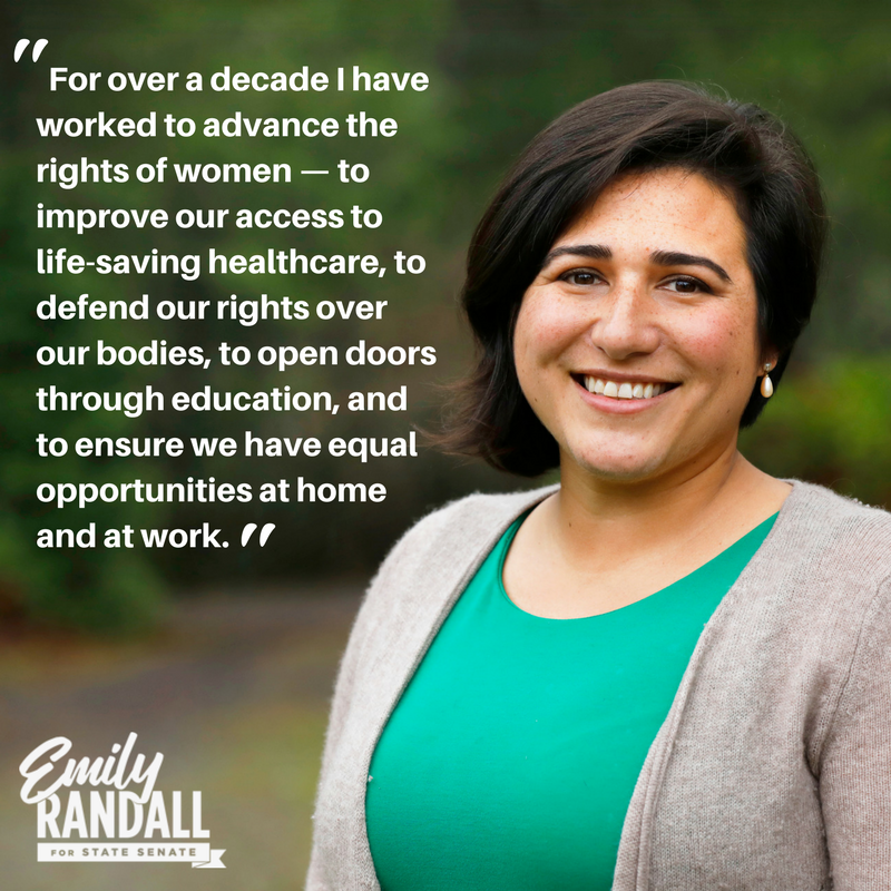 EmilyRandallWA's tweet photo. Today @WASenDemocrats passed #EqualPay -- Sen. Angel voted NO. For over a decade I have worked to advance women's rights -- I won't stop when you send me to Olympia. #fairpay #WomensRights #womensrightsarehumanrights #TheFutureisFemale #womenwhowill #thewellesleyeffect #imwithher https://t.co/bA8wCdTz0i