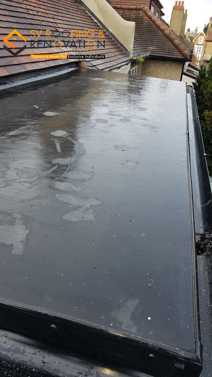 svroofing's tweet photo. Flat roof renewal in Epdm Rubber Bond fleece-back. A very clean smart finish to this product. Supplied with 20 year guarantee. #Flatroofing #Epdm #rubberbond #solutions #london #kent #essex #2018 https://t.co/EyqYsXMrSr