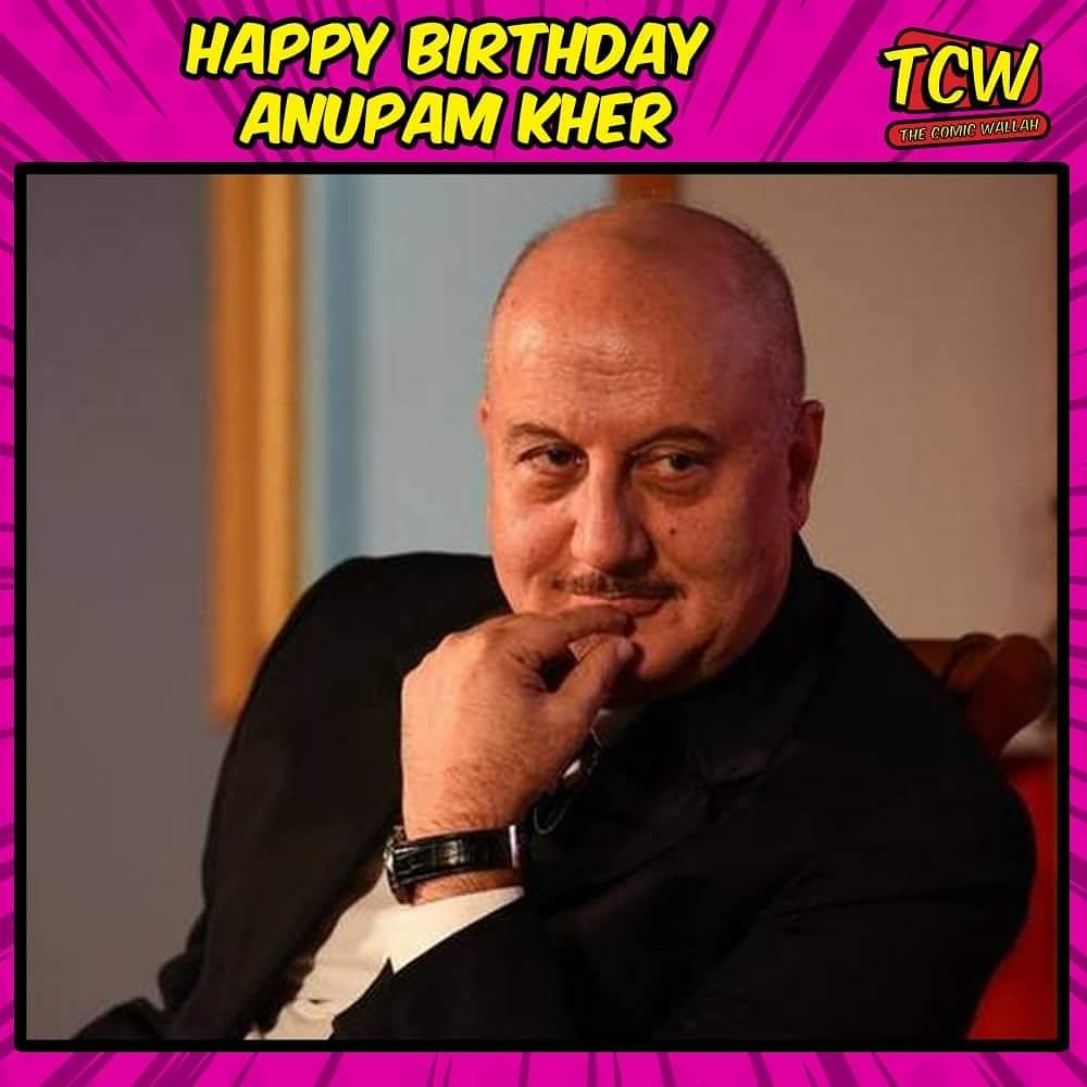 Wishing the legendary Bollywood actor Anupam Kher a very happy birthday. 