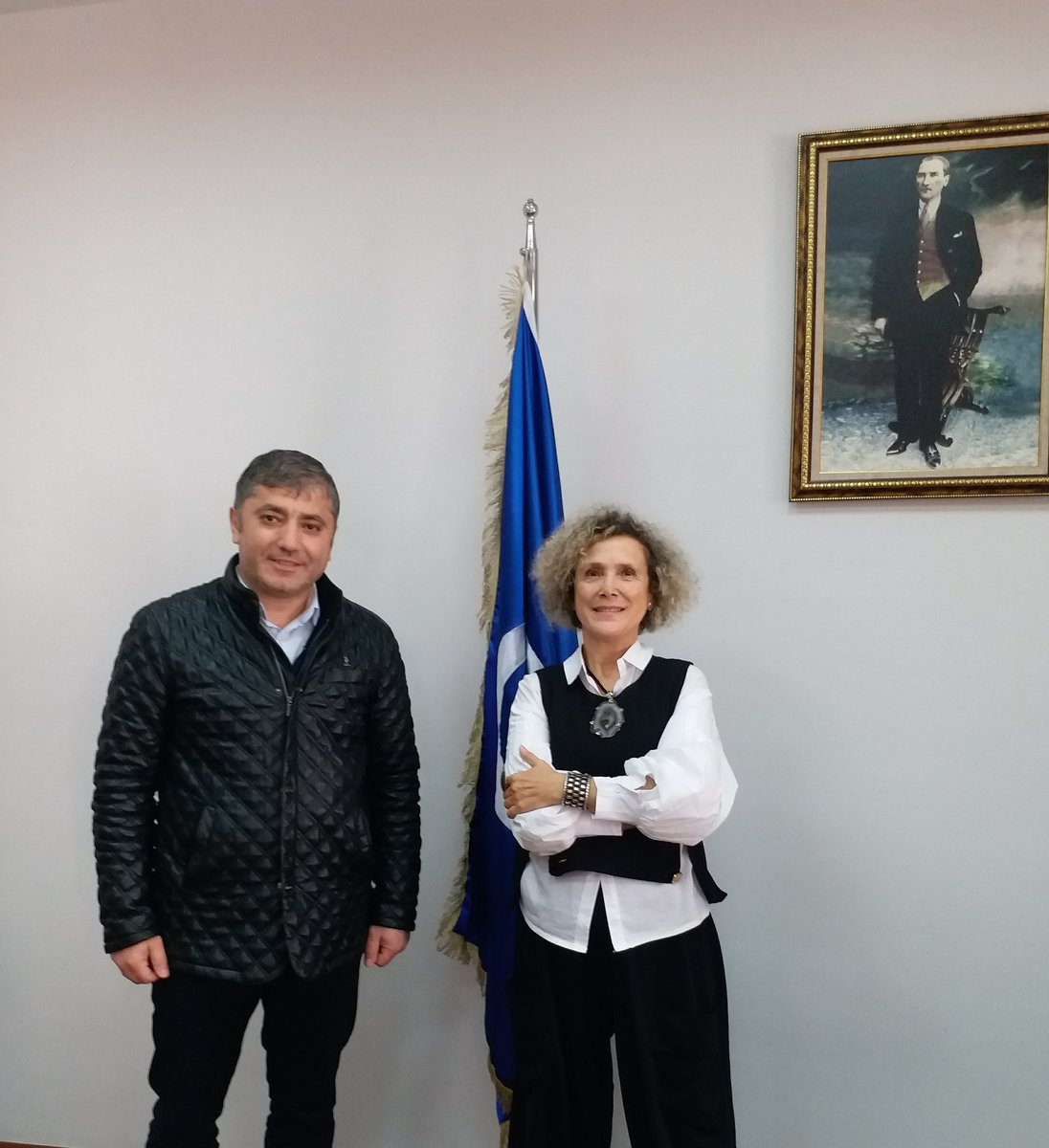 We have discussed project future activities with project Turkish local partner Trabzon Directorate of Culture and Tourism and associated partner KTU Faculty of Fine Arts. @HOMEOFTRABZON <a href="/ulusalajans/">Türkiye Ulusal Ajansı 🇹🇷 Turkish NA</a>