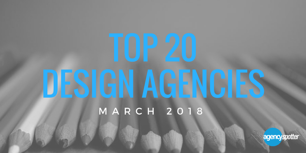 agencyspotter's tweet photo. New: Top Design Agencies Report - March 2018 - Discover the 20 best design firms out of more than 3,000 https://t.co/dTKYX6fe4R #ux #graphicdesign #packaging #productdesign #innovation https://t.co/UNoAftNl6v