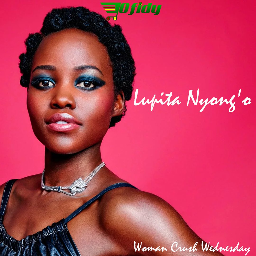 OfidyGlobal's tweet photo. Our #WCW for today is the amazing actress, Lupita Nyong'o a.k.a 'Nakia'. 

#WCWednesday #WCE #BlackPanther #WakandaForever https://t.co/68cGIv31Dp