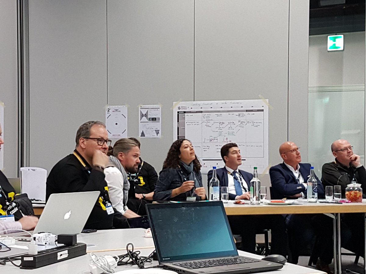 jakobflaman's tweet photo. Team SmartPost.INN #sapinnojam in Basel are ready for presentation. Judges are discussing about idea and value @it360eu @SAPdevs @SAPMentors @swisspostnews_d https://t.co/PKyG8UOETG