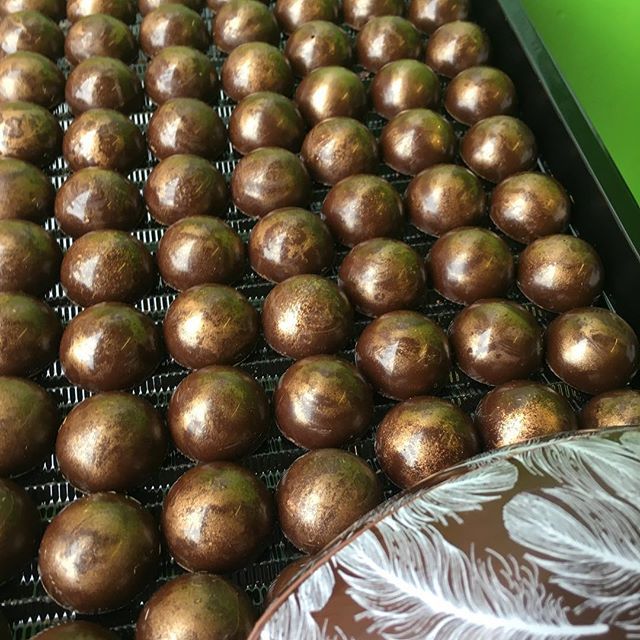 Making chocolates in preparation for our Chocolate and Cocktail demonstration evening tomorrow ift.tt/2Fvw6ka