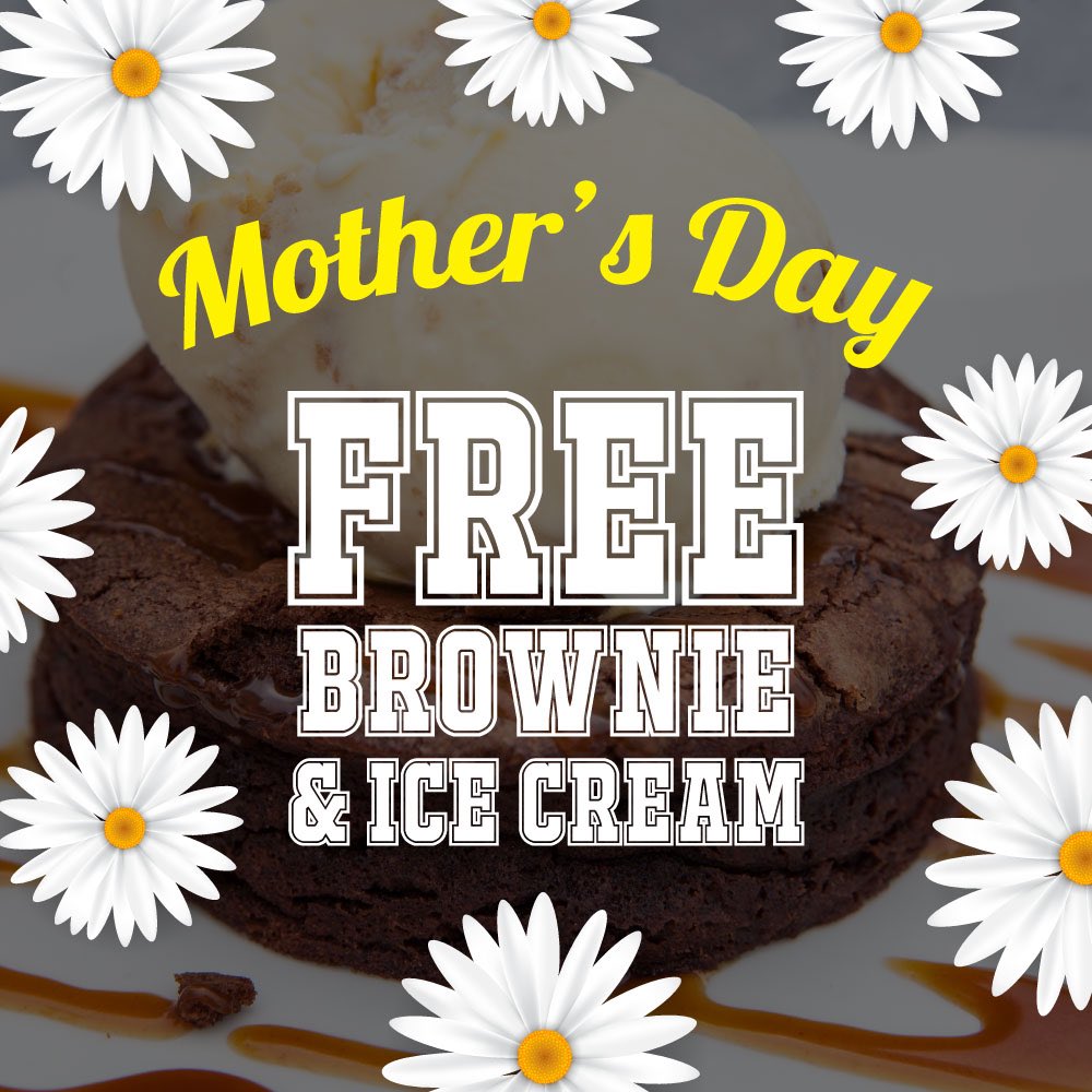 Mums will be looked after this #Mothersday at #Jacksabg #FreeBrownie #Lovejacks Book now 0161 628 0177