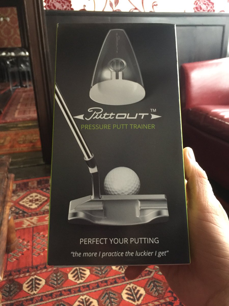 Bucky_'s tweet image. Look what just got delivered to Work!
@puttoutgolf 
Now to find a level bit of floor in a 600 year old building! 🤪 #puttout
