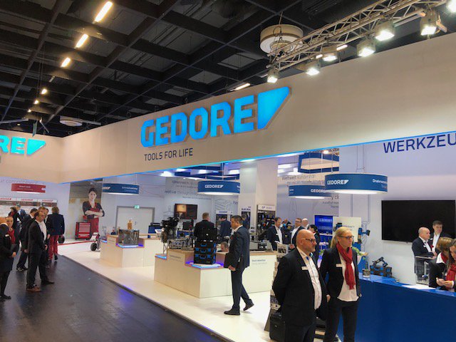 GedoreTorque's tweet photo. There's been plenty of interest in our tool range at Eisenwarenmesse 2018, the International Hardware Fair in Cologne this week. Visit us on the Gedore Group stand in Hall 10.1 at booth A1. #GedoreTorque #eisenwarenmesse #IEW2018 https://t.co/pyR1sb4p0O
