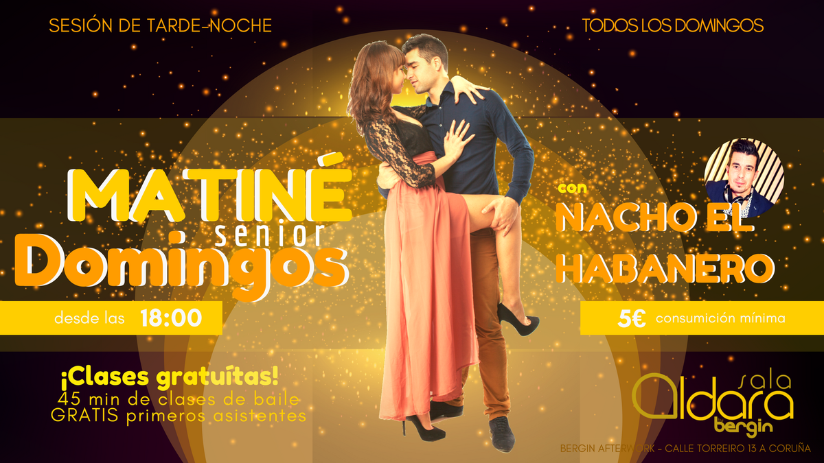 Los domingos son para bailar también, los más Senior tienen su espacio en nuestra sesión de tarde #MatinéSenior