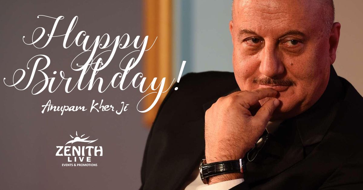 Here\s wishing Legendary Actor Anupam Kher Ji a very Happy Birthday!  