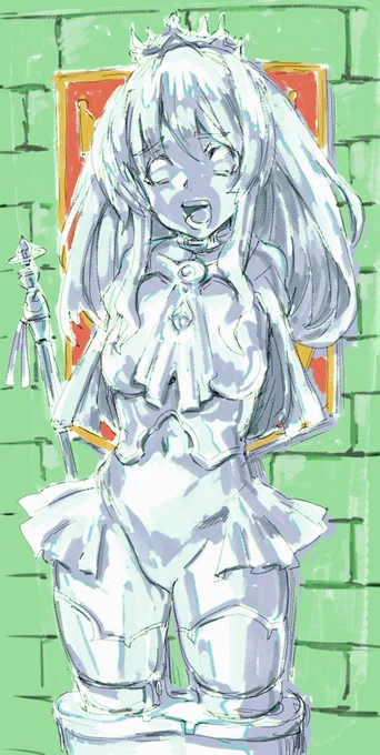 絵チャ絵に加筆 