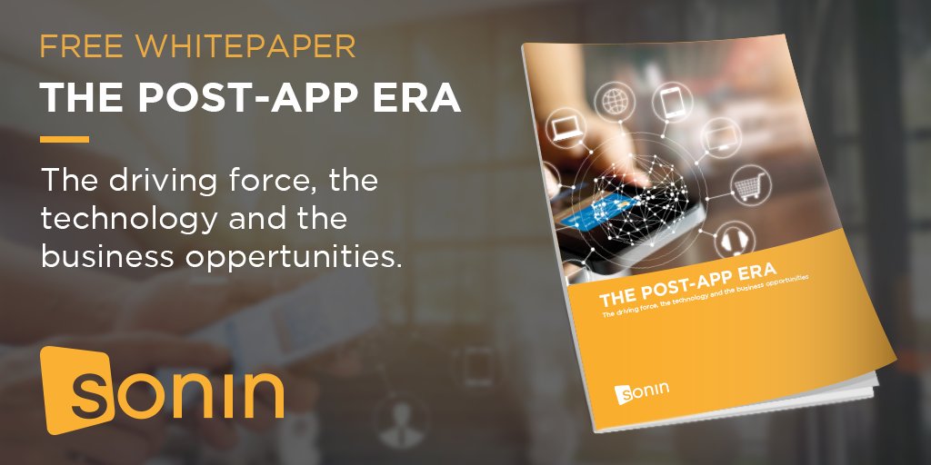 soninapps's tweet photo. The #PostAppEra doesn’t mean the end of #MobileApps. It's just the evolution towards more zero-touch interfaces. But it doesn’t stop at apps, it involves a range of connected systems and #IoT devices - @paul_jarrett #ExecLN https://t.co/DPn9U5UXVd