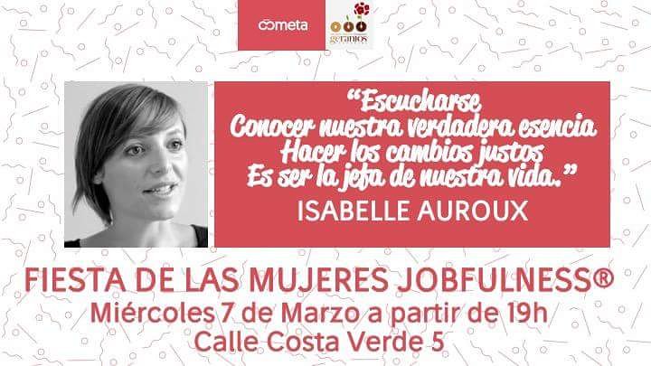 Como he llegado a ser la jefa de mi propia vida.. Ven esta tarde a escuchar a <a href="/IsabelleAuroux/">Isabelle Auroux</a> y Costanza Vannutelli para celebrar el #DiaDeLaMujer #emprender #valores #mujeres #innovación