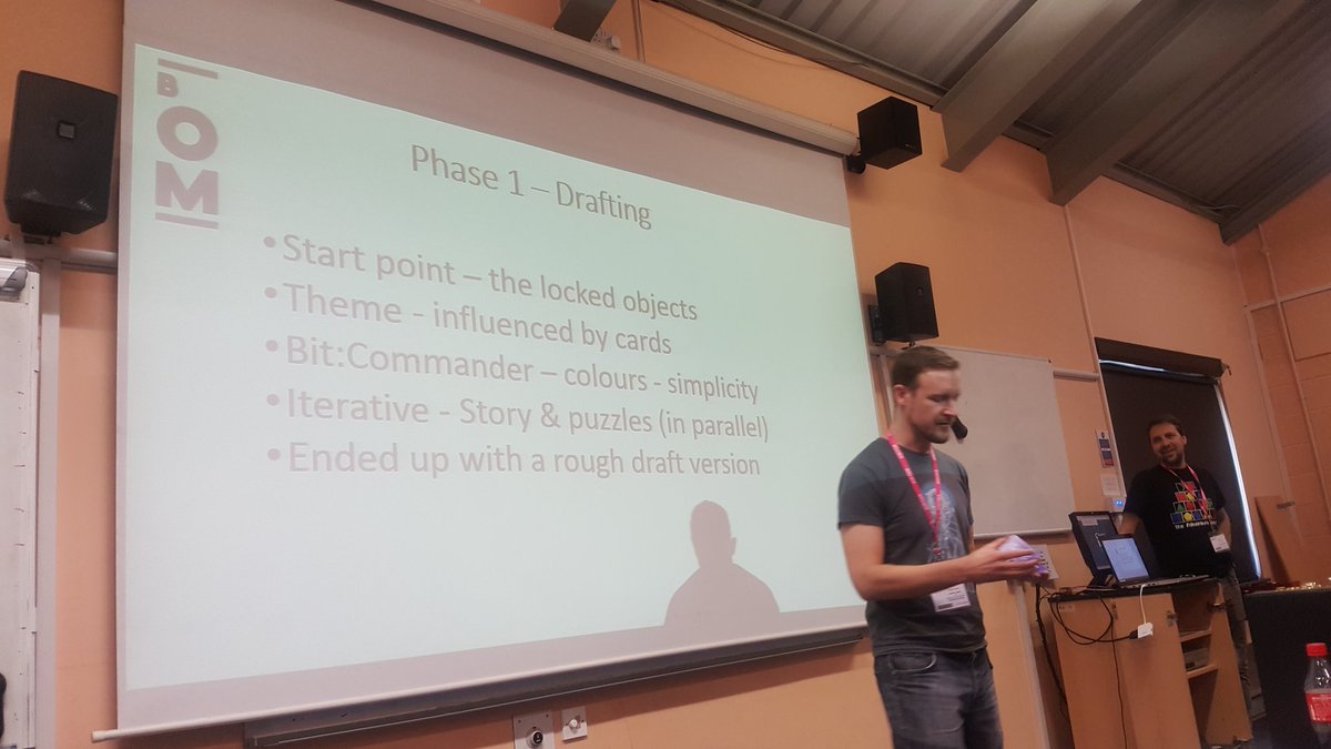 BOMlab's tweet photo. We are @WarwickshireCol w/ Fellows @MrJohnSear &amp; @psiconlab creating escape games w/ students! Commissioned by @OurWarwickshire. So much fun! #art #tech #gaming #realworldgaming https://t.co/oAsvYoebym