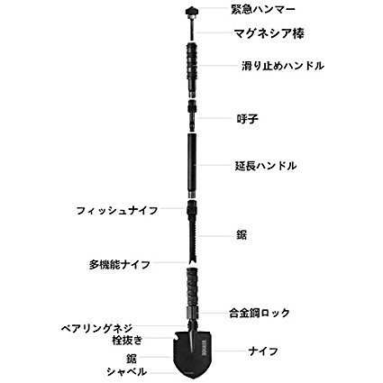 ライブドアニュース على تويتر 1000rt 欲しい 16種の機能が詰まった多機能シャベル T Co Ejdyj2rz1e 緊急ハンマー のこぎり つるはしなど16通りの使い方が可能 アウトドアや もしもの時に身を守る頼もしい1本となりそうです T Co Xc1nenlrhk