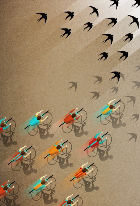 EuCyclistsFed's tweet photo. #Goodmorning! 🕊🚲 Illustration by @fortunajda https://t.co/B40Q6hn614