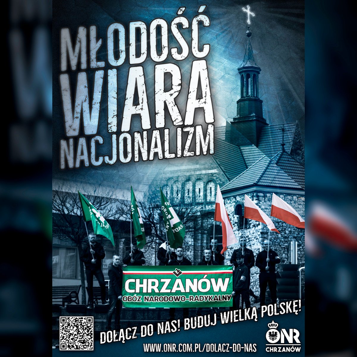 Dołącz do nas już dziś! <a href="/1934ONR/">ONR</a> ! 
▶️ goo.gl/I1Jucy 
Oddziały na terenie Małopolski:
🔸Kraków
🔸Chrzanów
🔸Nowy Sącz