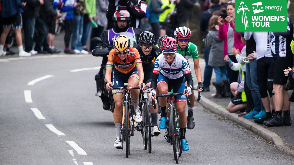 thewomenstour's tweet photo. Today's the day! Full details of the 2⃣0⃣1⃣8⃣ @OVOEnergy  Women's Tour will be revealed at 4⃣.3⃣0⃣pm, including details of all 5⃣ stages, our 1⃣7⃣ amazing teams and a whole lot more... #OVOWT #UCIWWT https://t.co/tMHjZ5oJE5
