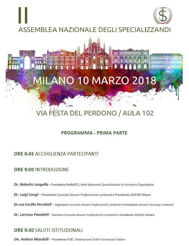 lttlesnshine's tweet photo. Programma della II° Assemblea Nazionale degli Specializzandi https://t.co/vozQ1GaBFV