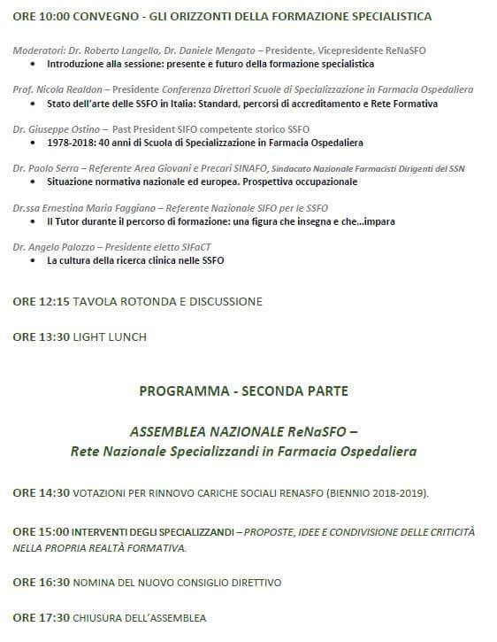 lttlesnshine's tweet photo. Programma della II° Assemblea Nazionale degli Specializzandi https://t.co/vozQ1GaBFV