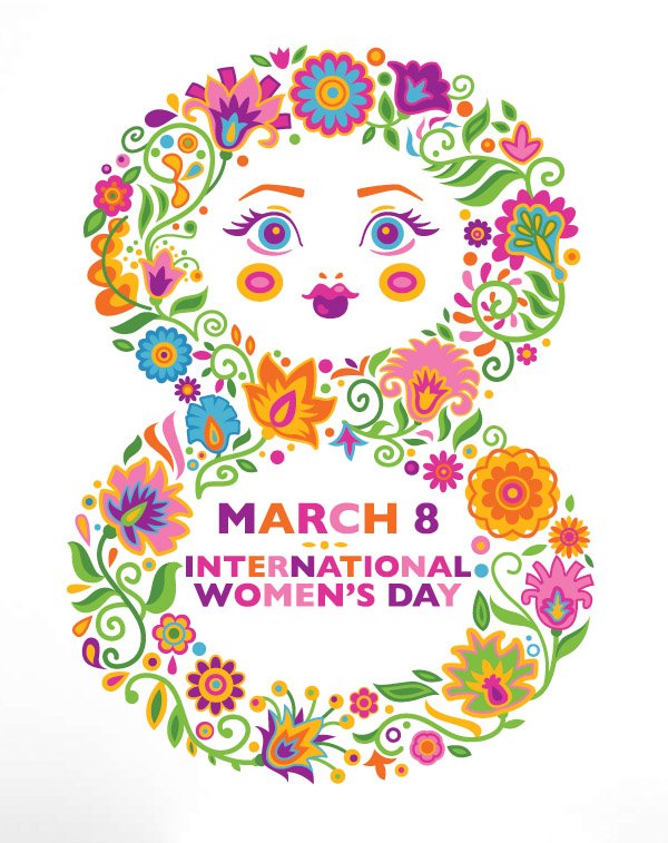 W-wonderful, 
O-outstanding, 
M-marvellous, 
A-amazing, 
N-nice! 
Happy 8th of March, International Woman's Day!🌺🌺🌺