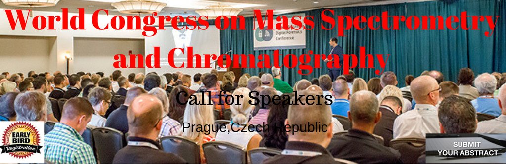 Conference World Congress on Mass Spectrometry and Chromatography gives a Spetucular Oppurtunity to the Analytical Lovers and Chemists on this Coming July 19,20 in Prague,Czech Republic.
W: massspectra.euroscicon.com
E: massspectra@eurosciconmeetings.com