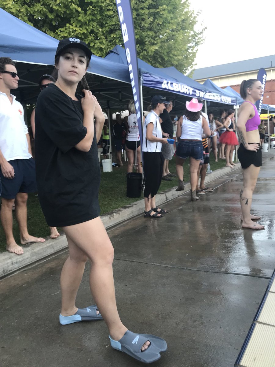MarkJesser's tweet photo. Media teams line up in the Albury Wodonga Big Splash @bordermail https://t.co/QyXZSh33zk