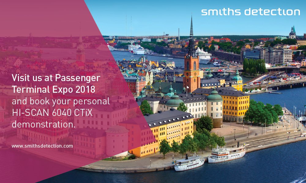 #PTEStockholm is your chance to experience the HI-SCAN 6040 CTiX – an exceptional scanner featuring Computed Tomography (CT) and a key element in our end-to-end, state-of-the-art checkpoint solution. Find it on Stand 720. ow.ly/ct6a30iNGwT