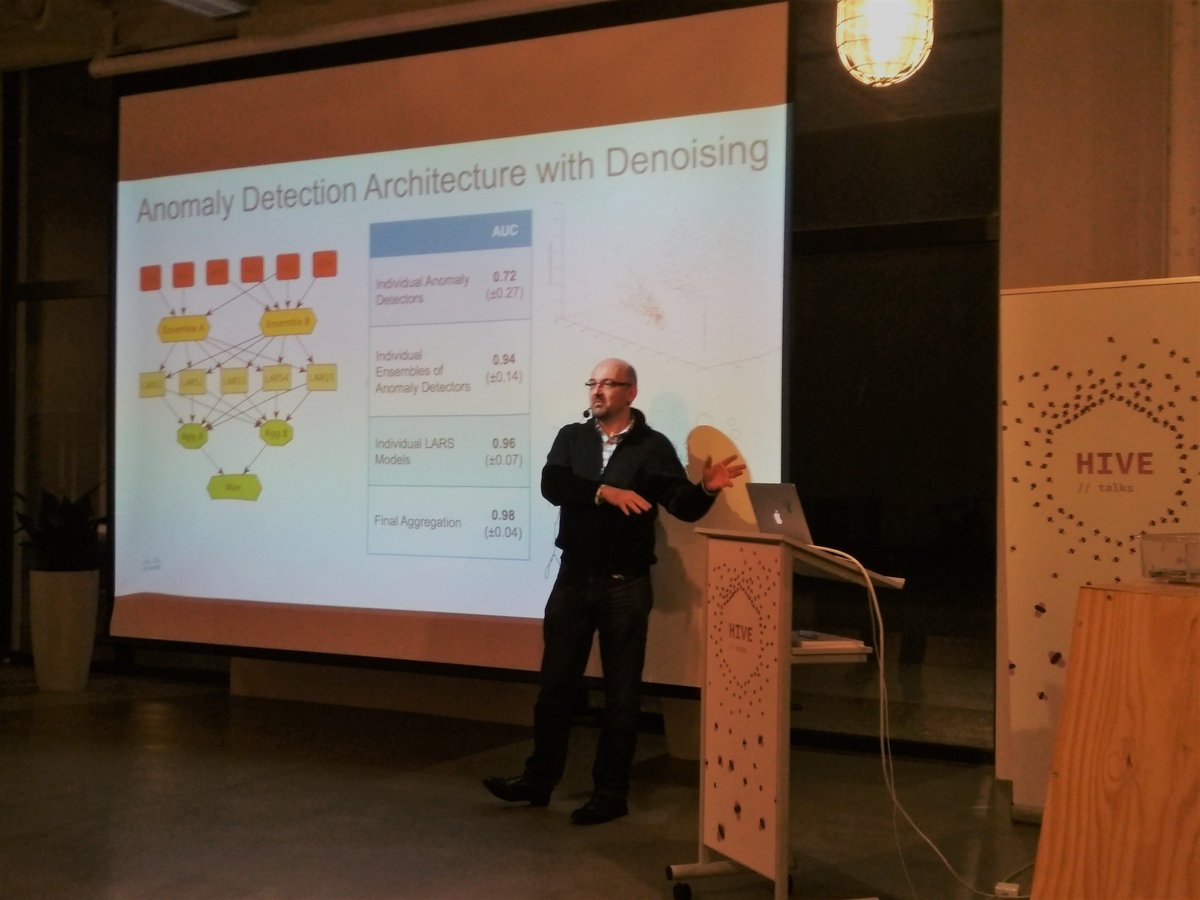 YoubilitySoft's tweet image. Wir nehmen neue Eindrücke und Impulse vom #HiveTalk zu den Themen #Cryptography, #Blockchain und #MachineLearning mit nach Dresden. Vielen Dank für die spannenden Vorträge von @enigmabridge , @CrypteloDrive und @Cisco.