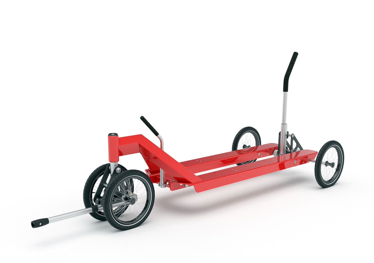 HinterherCom's tweet image. Die Europalette lernt Radfahren! Unser neuster Fahrradanhänger "Hinterher Paletti" transportiert Europaletten überall hin. Jetzt auf der #IHM2018 in München anschauen!