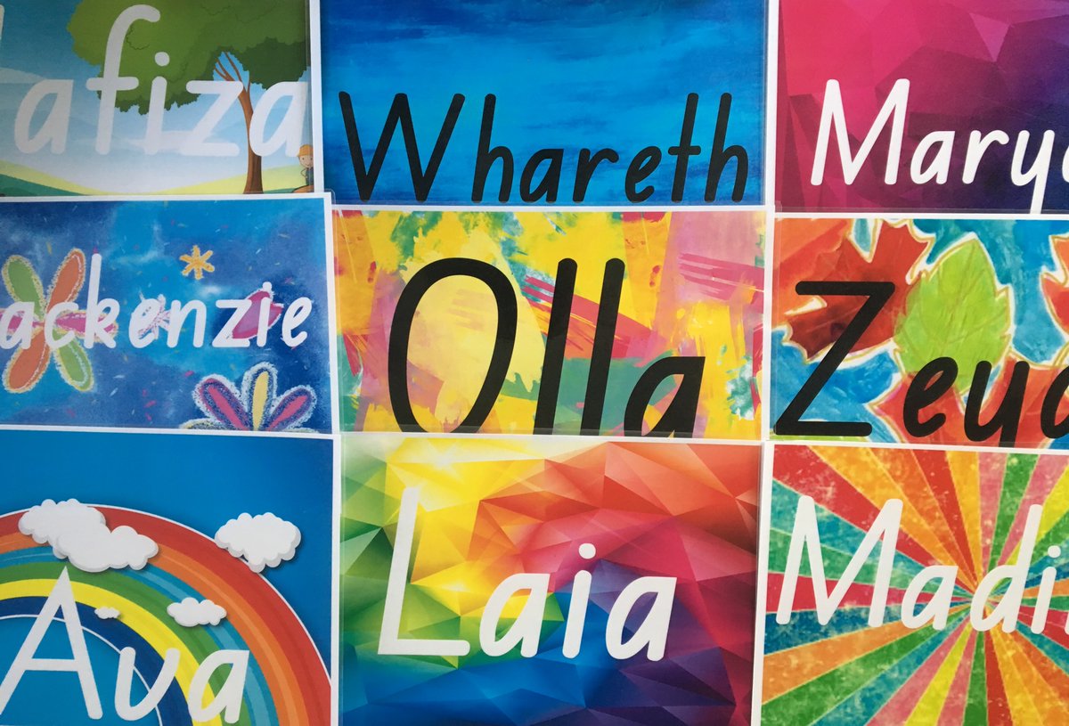 MissFisk2's tweet photo. Here are just a few activities Early Stage 1 teachers @GSPS1889 are using to support students in learning how to write their names. https://t.co/Cg1PdwSrI2