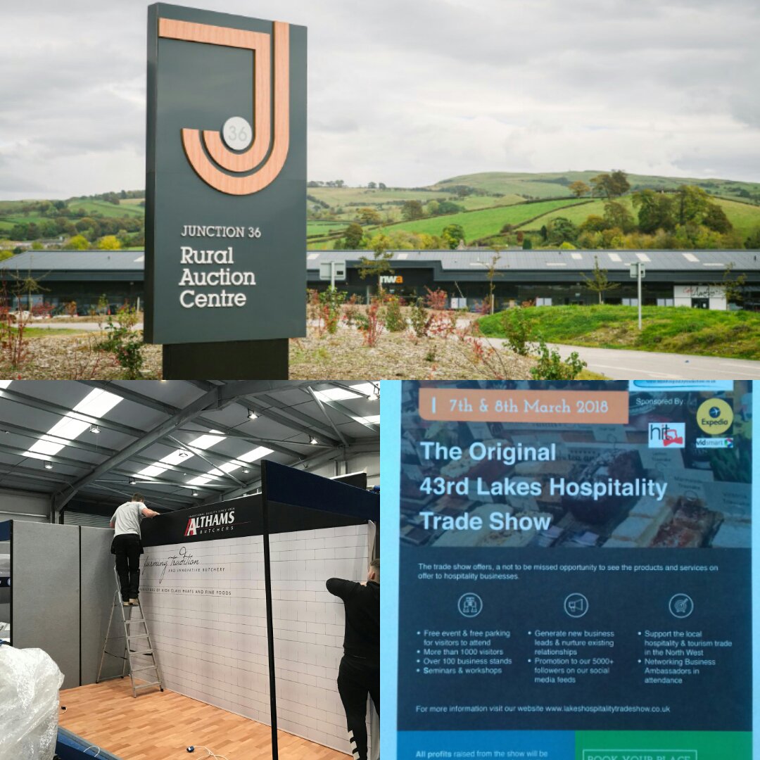 Stand build for the 43rd Lakes Hospitality Trade Show😀
A 'proper' Northern Welcome awaits 'old friends' and 'new'!!
@LHAtweets #northwest #tradeshow #lakedistrictevents #northwesthospitality