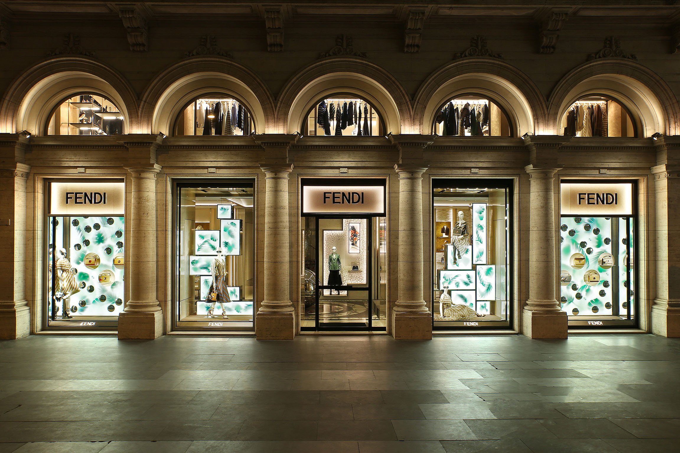 fendi store rome