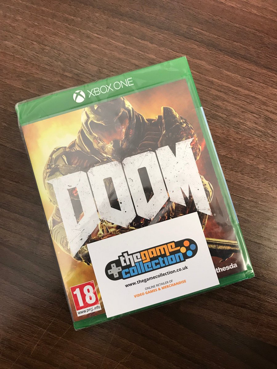 game_collection's tweet photo. RT &amp; FOLLOW US to win a slightly damaged copy of 'DOOM (Xbox One)'! Winner picked at 3pm TOMORROW 8/3/18. #denteddelights #giveaway #Doom #XboxOne https://t.co/SVbQaZDe5D