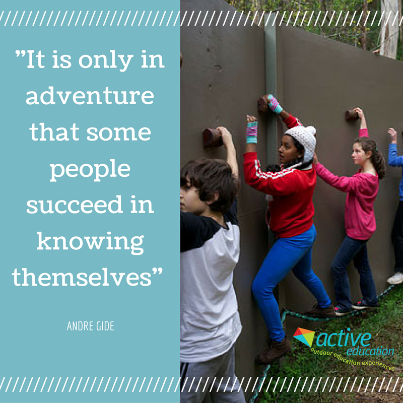 ActiveEdEvents's tweet image. "It is only in adventure that some people succeed in knowing themselves" Andre Gide