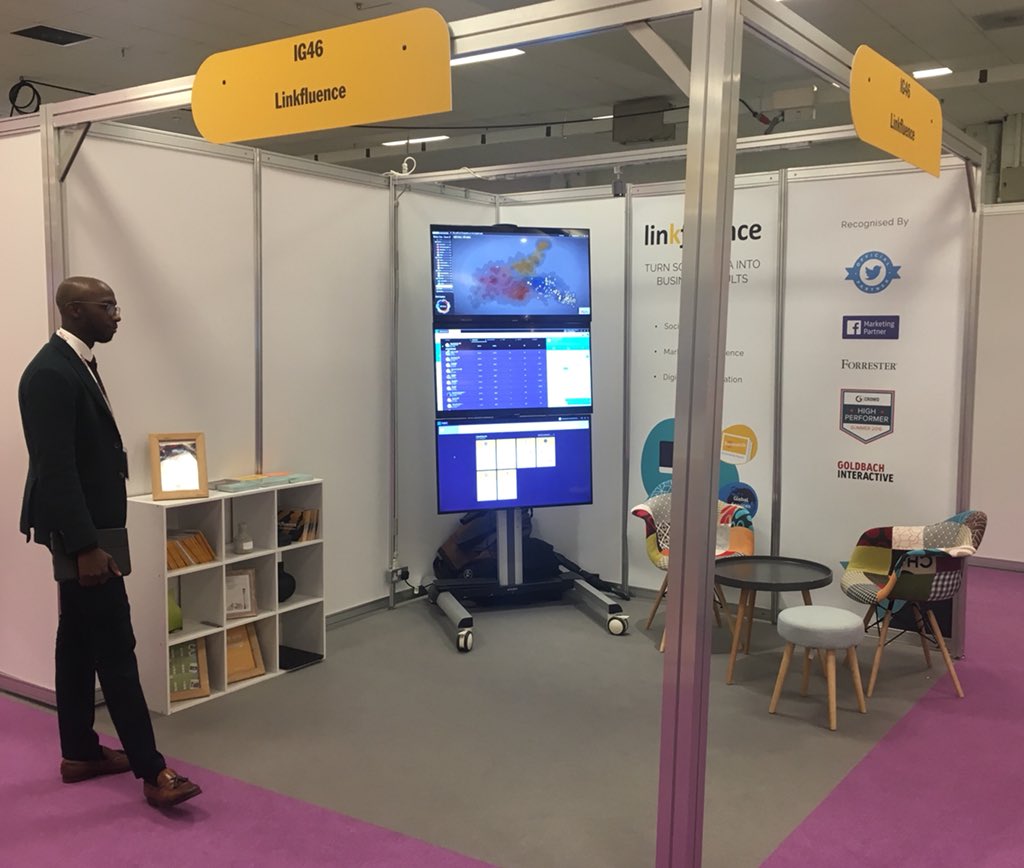 linkfluenceUK's tweet photo. We’re ready to roll on stand IG46 at the Insight Show. Come and pay us a visit to witness how social media listening and research can help you understand your audience on a personal level #Insight18 https://t.co/FkpskRtZ1j