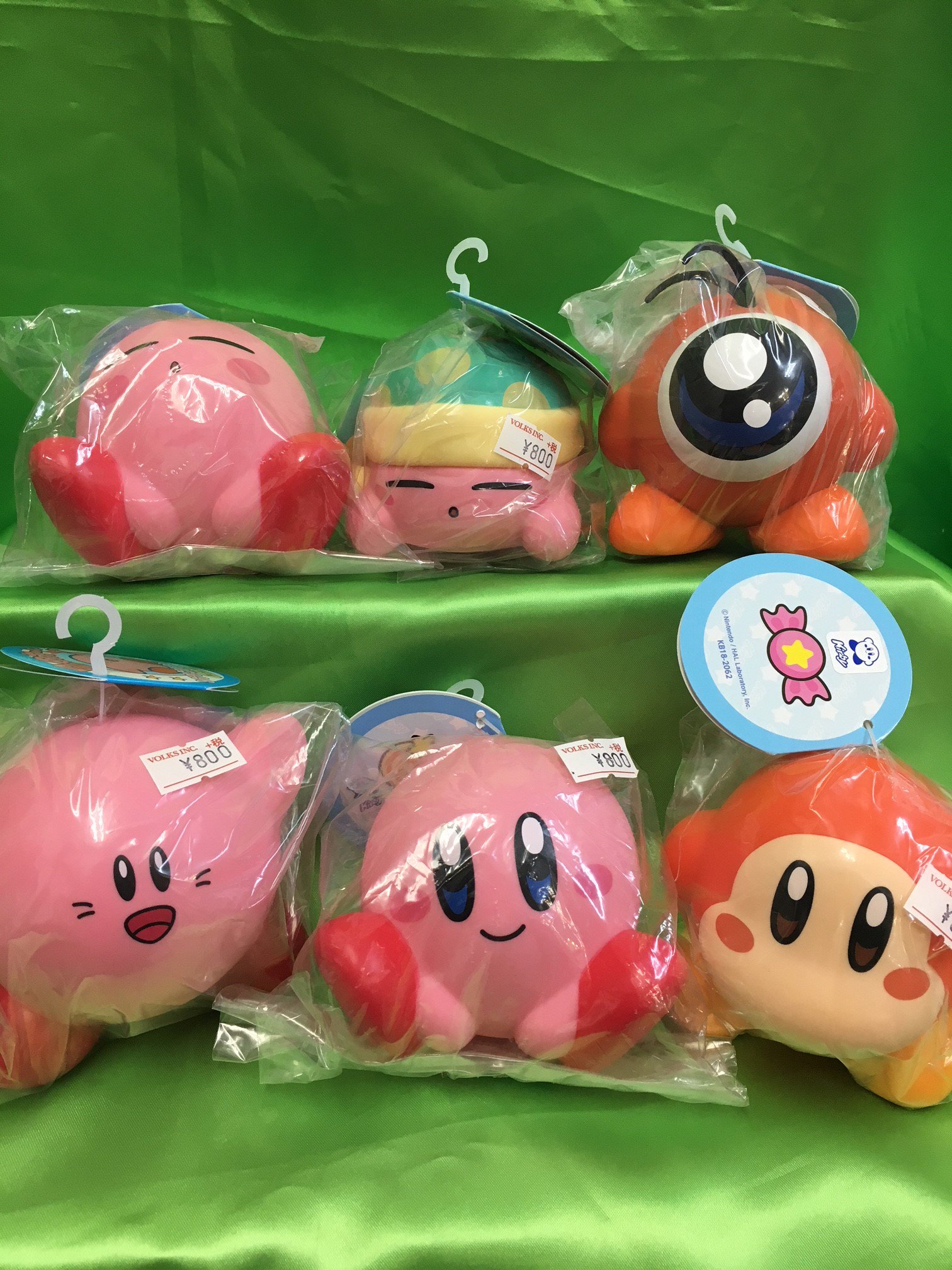 ボークス秋葉原ホビー天国２ ホビー天国2fキャラクターグッズ ペポーイ 発売中の 星のカービィソフビコレクション に新キャラ ワドルディ と ワドルドゥ 入荷ペポ カービィも新コピー そして懐かしの 夢の泉の物語