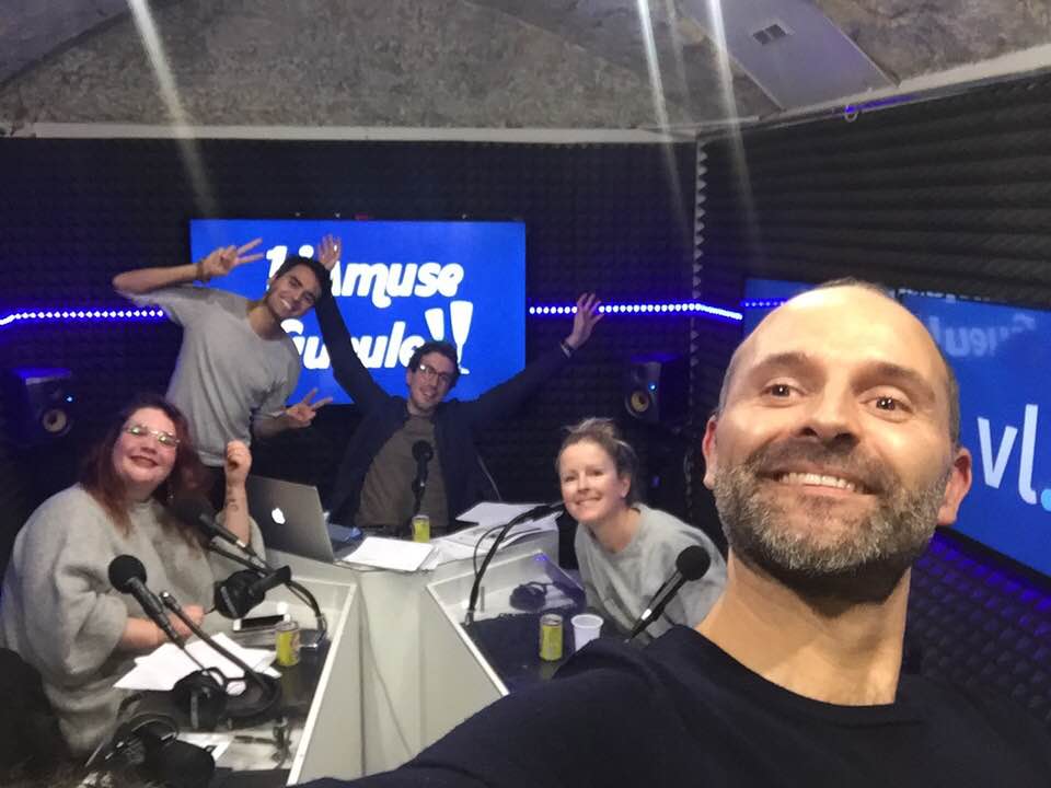 Tales_Remedies's tweet photo. Live hier soir dans l'émission L'amuse Gueule sur @radio_v_l 
Tx @lamusegueuleVL Team (Colas, Elodie, Charles) ! https://t.co/fVuDFDKvMT