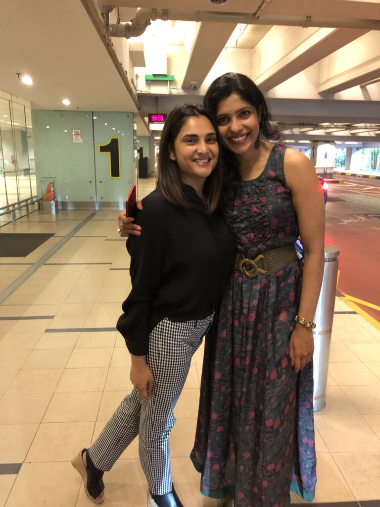 Madhu Goud Yaskhi On Twitter And The Two Reunite In Singapore Divyaspandana Pragathiy