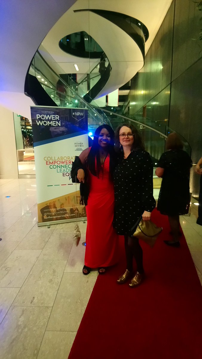 Great time last night at @NorthPowerWomen Awards. Thanks for your continued support @opentocreate #womeninenterprise #NPWAwards